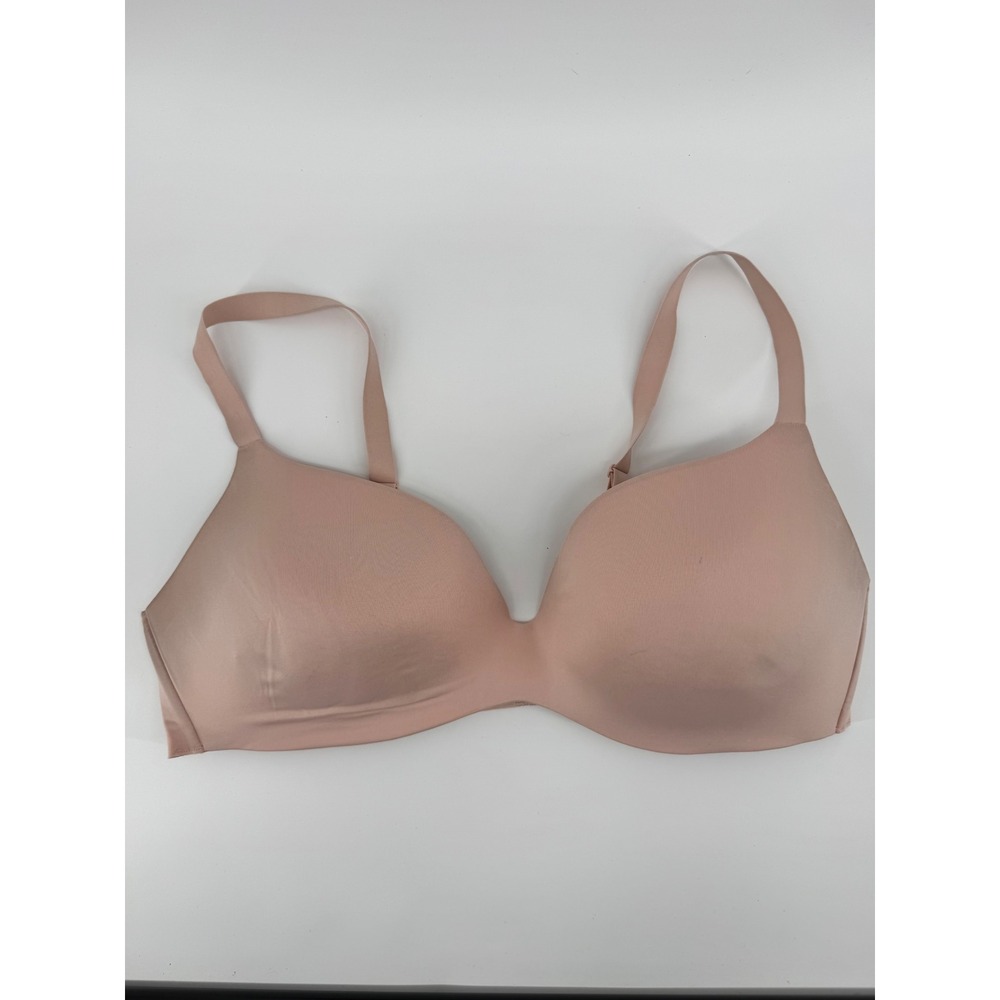 Uniqlo Wireless Bra 3D Hold Beige‎ Nude Seamless 38/40 B C 427510 271-479858